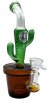 Glass  Percolator  Cactus  Bong 23cm