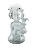 Glass  Percolator  Octopus  Bong 18cm 3