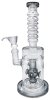 Glass  Percolator  Suckers  Bong 23cm 1