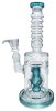 Glass  Percolator  Suckers  Bong 23cm 2