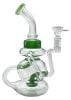Glass  Recycler  Percolator  Bong 20cm 1