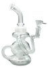 Glass  Recycler  Percolator  Bong 20cm 3