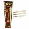 Ocb  Virgin  Unbleached  Pre  Rolled  Cones 3  X 1