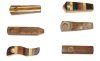 Small  Flat  Wooden  Pipe  Assorted