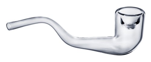 13cm  Glass  Pipe  Bent  Stem