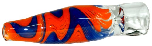 3  Inch 7 5cm  Glass  Coloured  Chilum