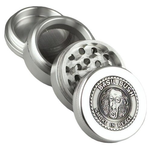 Basil  Bush  Basil  Bush 50mm 4  Part  Aluminium  Grinder