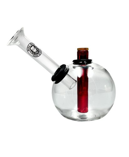 Basil  Bush  Bubble  Glass  Bong
