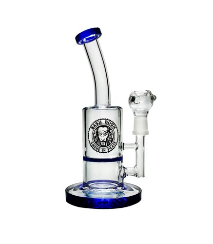 Basil  Bush  Colander  Glass  Percolator  Bong