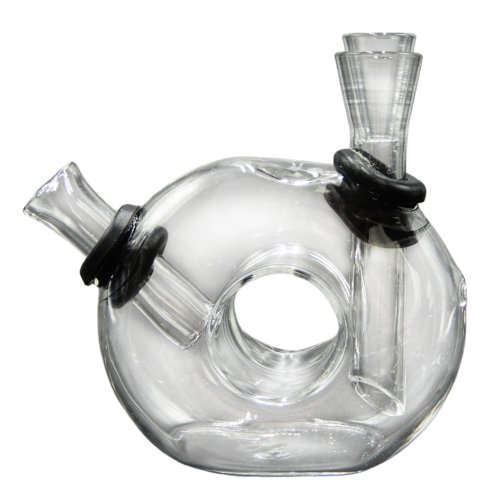 Basil  Bush  Pocket  Hitter  Mini  Glass  Traveller  Bong