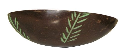 Carved  Coconut  Mixing  Bowl