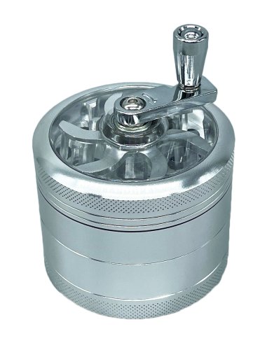Cnc  Cnc 62mm 4  Part  Grinder  With  Hand  Crank
