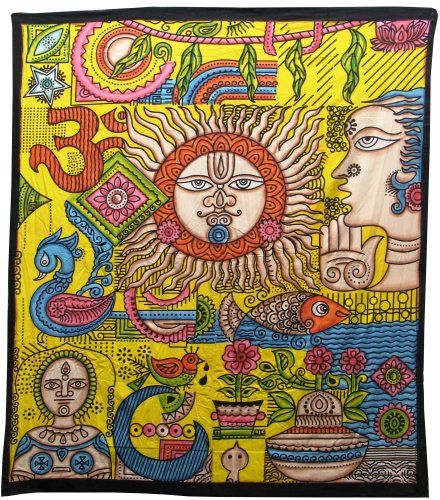 Collage  Design  Double  Bed  Cover