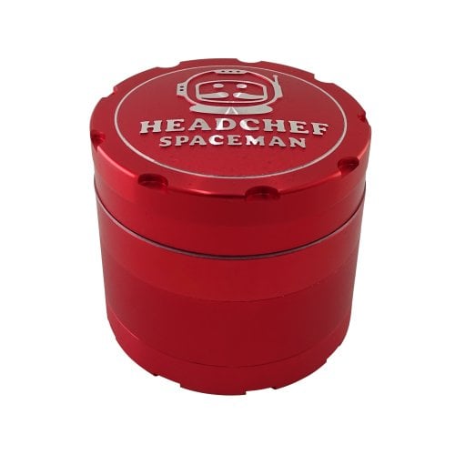 Headchef  Headchef  Spaceman 55mm 4  Part  Grinder  Mars  Red