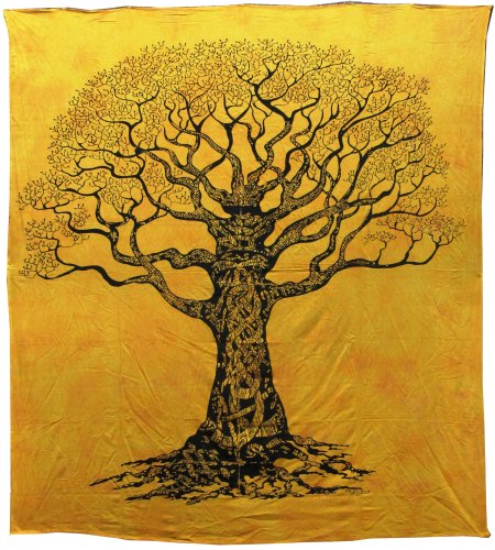 The  Dry  Tree  Double  Bed  Cover